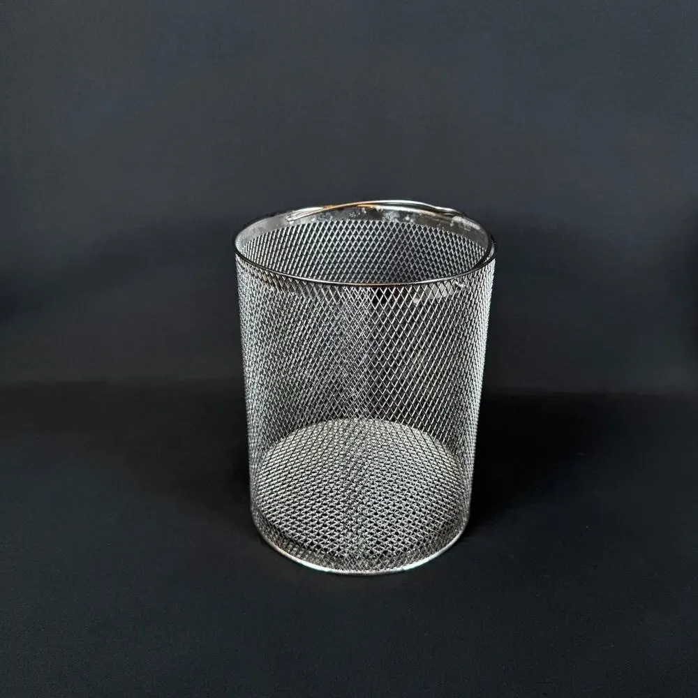 vintage 18/10 Edelstahl Ice Bucket Chrome Lid Germany Style 11